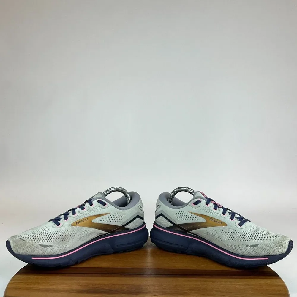 Womens Brooks‎ Ghost 15 Blue Athletic Running Shoes Sneakers Size 10 B GUC